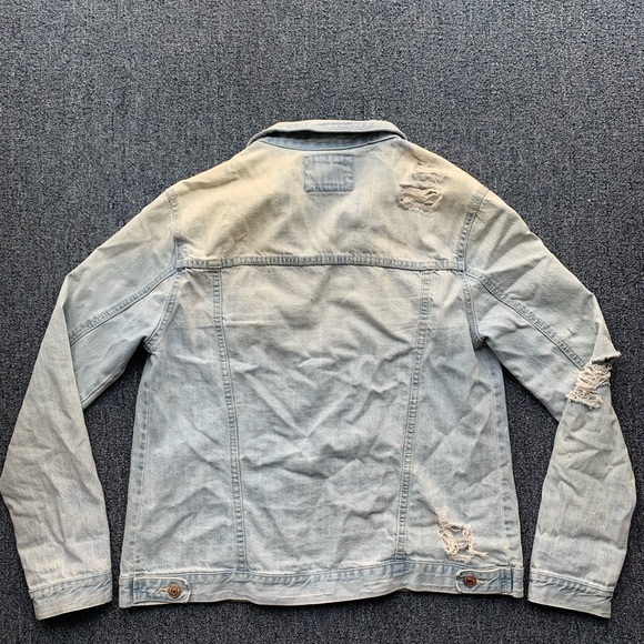 Distressed Jean jacket - Picture 2 of 2